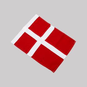 Små Dannebrogsflag  - 
Små Dannebrogsflag til bilstænger, facadestænger eller ministænger
